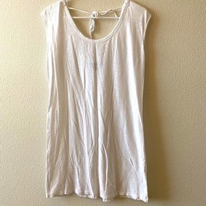 White Beach Cover Up